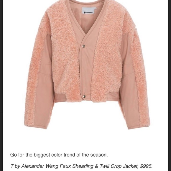 T-alexander wang
Shearling Crop Jacket BLACK - Picture 3 of 8